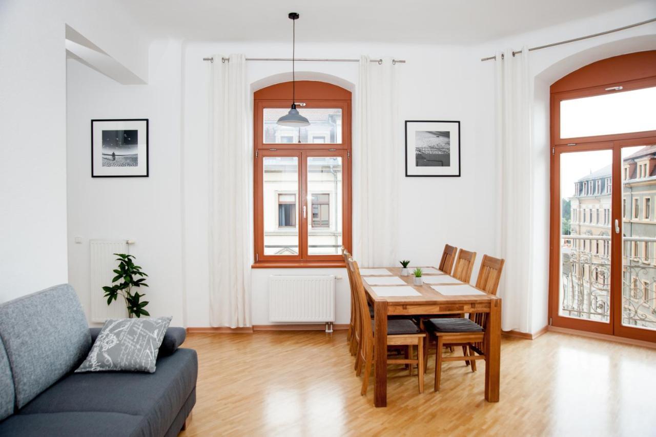 1-Raum-Wohnung Zentral Gelegen Дрезден Екстер'єр фото